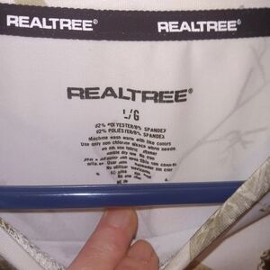 Realtree White and Brown Camouflage Shirt